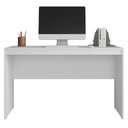 Ver imagem 3 de Mesa Computador Escrivaninha Escritório Meta Branco Caemmun