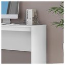 Ver imagem 5 de Mesa Computador Escrivaninha Escritório Meta Branco Caemmun