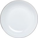 Ver imagem 1 de Prato Fundo 20,5cm Porcelana Branco Legacy Silver L Hermitage Sopas Caldos Avulso