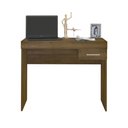 Ver imagem 7 de Escrivaninha Minimalista e Compacta 1 Gaveta Cooler Artely Pinho para Home Office