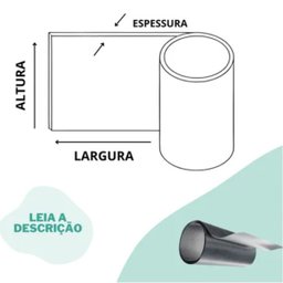 Bobina Chapa Galvanizada 30 Cm X 25 M Calha Rufo - 5
