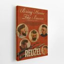 Ver imagem 2 de Quadro Barbearia Bring Home The Bacon Retro Canvas 120x80cm