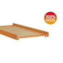 Ver imagem 5 de Cama Auxiliar Solteiro Madeira Maciça 715la Mel Acetinado Marjori