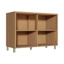 Ver imagem 4 de Cozinha Modulada Nesher Condessa Balcão C/ Tampo Condessa C/ 2 Portas 120cm Carvalho/cinza - Nesher