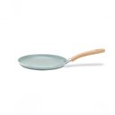 Ver imagem 1 de Tapioqueira Panquequeira 22 Cm 500 Ml Cerâmico Antiaderente Verde Linha Ceramic Life Botanika Verde