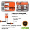 Kit 40 Conector Wago Emenda 2 Fios Mod. 221-612 - 5