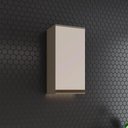 Ver imagem 1 de Armário Aéreo de Cozinha Lora 40cm 1 Porta MDF Duna-Cristal Casa 812