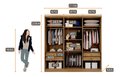 Ver imagem 5 de Guarda-Roupa New Vértice 4 Gavetas Cumaru Novo Horizonte