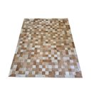 Ver imagem 2 de Tapete de Couro Natural Premium Bege 2,00 X 1,50 M