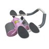 Rolo Abdominal Roda Exercicio Ombro Braço Lombar Costas Abdomen Musculaçao Academia Fortalecimento M - 9