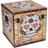 Skull Caixa Organizadora 33x34,5x34,5cm Mdf Color 3pç Bau - 3