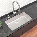 Ver imagem 6 de Cuba de Embutir Tramontina Dora 70 Bl R6 em Aço Inox Acetinado 70x40x20 cm