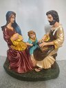 Ver imagem 1 de Imagem Sagrada Família Sentada 17cm