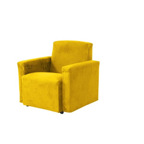 Mini Poltrona Sofá Infantil - Amarelo