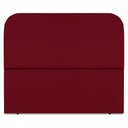 Ver imagem 5 de Cabeceira Casal 140 Cm com Frame Alana Suede Vinho Artte