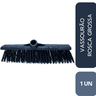 Vassoura Multiuso Doméstica Original Cerdas Nylon Piaçava - Brovália - 1