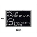 Ver imagem 2 de Tapete Capacho Bento Cake 60x40 Nao Tem Ninguem Casa Entrada