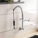 Ver imagem 6 de Torneira Cozinha Parede Gourmet Monocomando Spray