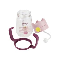 Copo de Transição com Canudo 240 Ml Milky - Clingo - 1