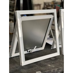 Janela Vitrõ Basculante Banheiro 40x40 - 4