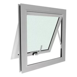 Janela Vitrõ Basculante Banheiro 40x40 - 1