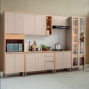 Ver imagem 2 de Balcao Cozinha com 2 Portas 80 Cm Allure Linea Brasil Jegui/gris Fosco
