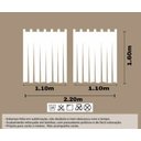 Ver imagem 3 de Cortina Quarto de Bebê ou Infantil Unicórnio