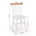 Ver imagem 3 de Conjunto de Mesa Redonda com 4 Cadeiras Milena Branco