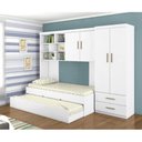 Ver imagem 1 de Quarto Infantil Completo Chiara - Branco