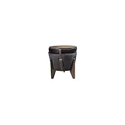 Puff Flex Veludo Preto Baú e Mesa de Centro Black Banco - 5