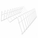Ver imagem 2 de Organizador de Armário Suporte de Prato Vertical Branco Arm