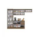 Ver imagem 5 de Cozinha Compacta 9 Portas Paris Espresso Móveis