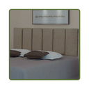 Ver imagem 2 de Cabeceira Cama de Solteiro Box 1,60 X 55 Cm Modelo Dubai Bege