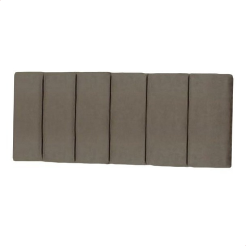 Cabeceira Cama de Solteiro Box 1,60 X 55 Cm Modelo Dubai Bege