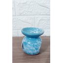 Ver imagem 5 de Difusor Aromatizador Recho Ceramica Azul Aromaterapia 8 Cm