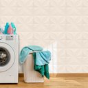 Ver imagem 6 de Painel Adesivo 3d Revestimento Papel de Parede Pétalas Branco