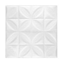 Ver imagem 1 de Painel Adesivo 3d Revestimento Papel de Parede Pétalas Branco