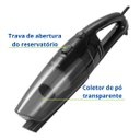 Ver imagem 7 de Aspirador Pó Vertical 2 em 1 Filtro Hepa Portátil Vassoura 110v Elgin