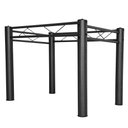 Ver imagem 1 de Base De Mesa De Jantar Pés De Mesa P/ Tampos De Vidro Granito Madeira 1,20 Munique Ql Texturizado