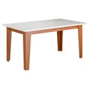Ver imagem 1 de Mesa de Jantar 6 Lugares Multimóveis Cr50225 Cinamomo/off White