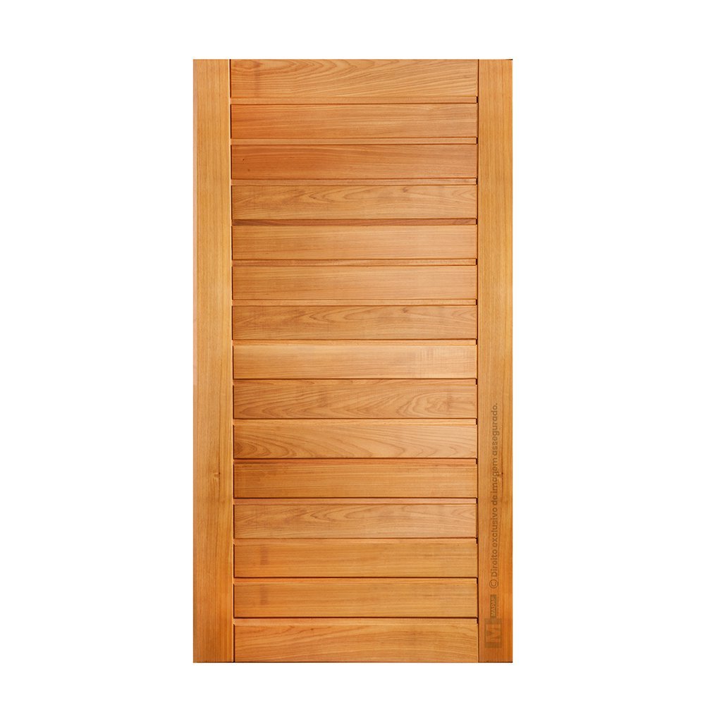 Folha de Porta 210x100 Cm Tauari Ad01 Tauari Mapaf.