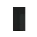 Ver imagem 2 de Armário Aéreo Madesa Lux 35cm 1 Porta Branco Preto