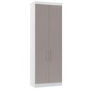 Ver imagem 1 de Guarda Roupa Modulado 79cm 2 Portas Alpes Luciane Móveis