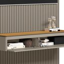 Ver imagem 5 de Painel Ripado para TV até 60 Polegadas com LED MDF 141cmx250cm Modular