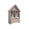 Organizador Casinha De Brinquedo Boneca Candy Baú 100% Mdf Rosa - 5
