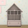 Organizador Casinha De Brinquedo Boneca Candy Baú 100% Mdf Rosa - 7