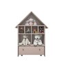 Organizador Casinha De Brinquedo Boneca Candy Baú 100% Mdf Rosa - 4