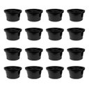 Ver imagem 1 de 16 Pés Sapata para Móveis Plástico Preto 2cm - Sofá, Puffs, Poltranas e Outros