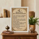Ver imagem 3 de Quadro Decor Mantra Prosperidade 45x34cm Mold Branca Vidro
