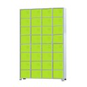 Ver imagem 1 de Armário Roupeiro De Aço Para Vestiário 32 Portas Locker Verde